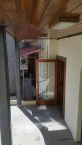 Backside door