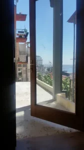 Door to the backside